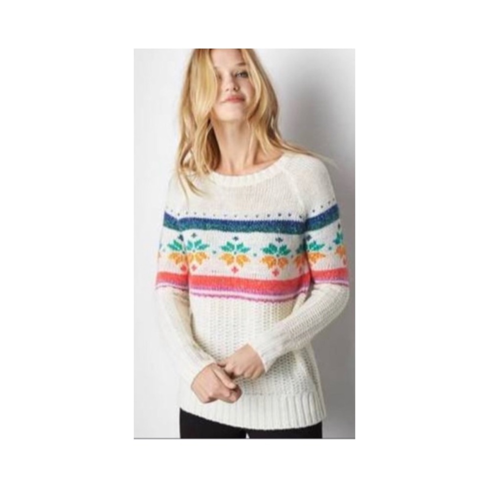 American Eagle Jegging Sweater colorful M